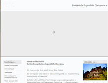 Tablet Screenshot of jugendhilfe-obernjesa.de